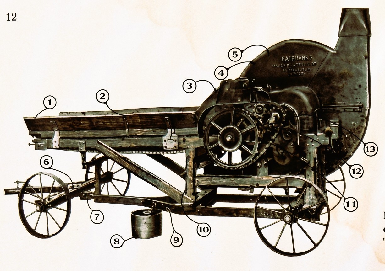 Máquina para cortar ensilagem modelo Ohio n.90. O Agricultor julho 1926